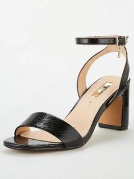 Image of Office Makeover Heeled Sandals - Black