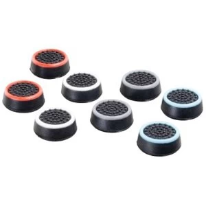 Image of Hama - 8-in-1 Control Stick Attachments Set for Nintendo Switch, Black