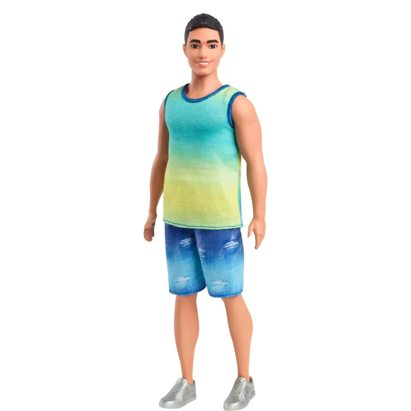 Image of Barbie Fashionistas Ken Doll Wearing Ombre Tank - 32cm