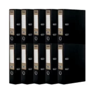 Image of Pukka Recycled Lever Arch A4 Black (Pack of 10) RF-9482