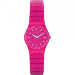 Image of Unisex Swatch Flexipink Watch