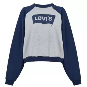 Image of Levis Vintage Raglan Crew Sweater Womens - Grey