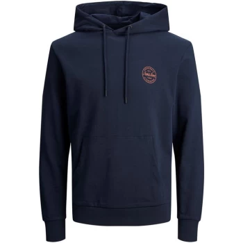 Image of Jack and Jones and Jones Gordon Shark Hoodie Mens - Blue