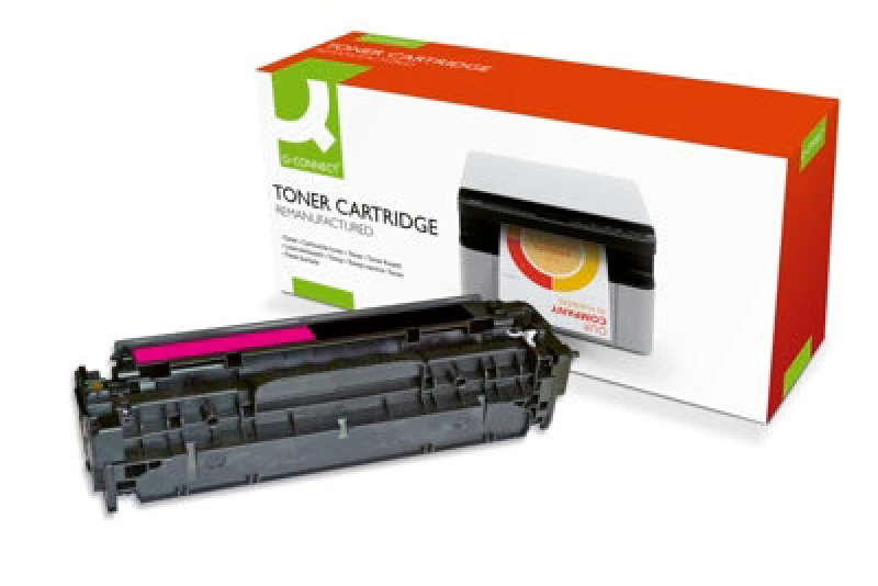 Image of Q - Connect Compatible Solution HP 305A Yellow Laserjet Toner Cartridge CE412A