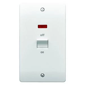 Image of MK 50A Dp Neon Switch K5215RPWHI
