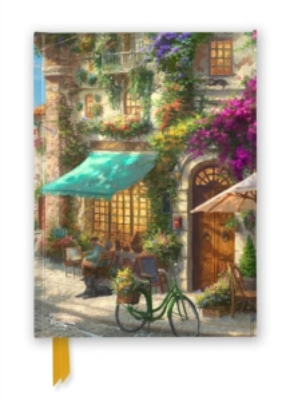 Image of Thomas Kinkade Studios: Italian Cafe (Foiled Journal) Notebook / blank book
