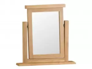 Image of Kenmore Waverley Oak Wooden Dressing Table Mirror