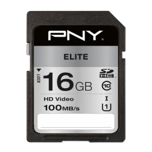 Image of PNY High Elite 16GB SDHC Memory Card