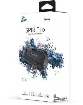 Image of Cardo Spirit HD Duo Communication System Double Pack, black, black, Size One Size
