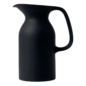 Image of Royal Doulton Barber and Osgerby Olio Black Jug 21.5cm Black
