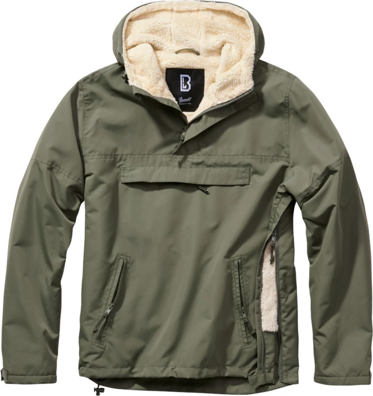 Image of Brandit Windbreaker Sherpa Windbreaker olive L Men
