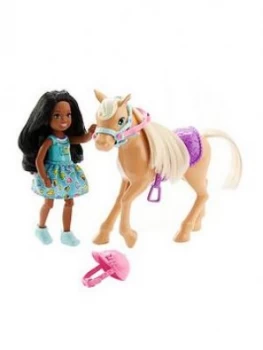 Image of Barbie Club Chelsea And Pony