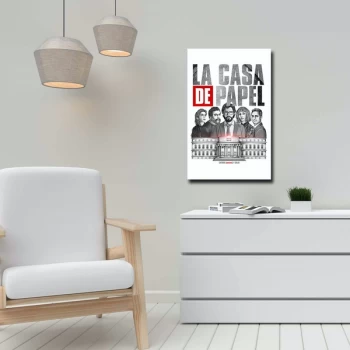 Image of 45702019C - 062 Multicolor Decorative Canvas Painting