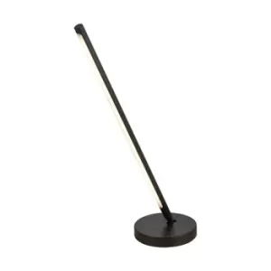 Image of Torch Table Lamp, 11W LED, 3000K, 900lm, Sand Black