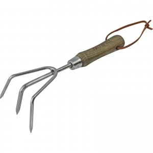 Image of Faithfull Prestige Stainless Steel Hand Cultivator