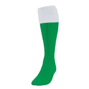Image of Precision Turnover Football Socks Emerald/White UK Size J12-2