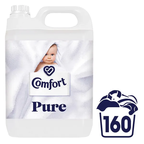 Image of Comfort Sensitive Skin Pure Fabric Conditioner 160 Washes 113099721