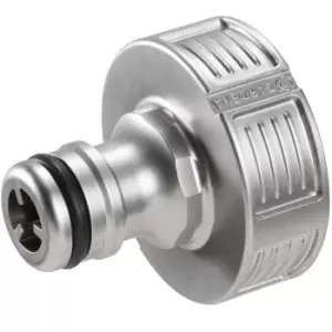 Image of Gardena Premium Threaded Tap Hose Pipe Connector 33.3mm