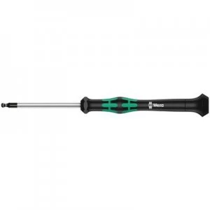 Image of Wera 2052 Electrical & precision engineering Allen wrench Spanner size: 2mm Blade length 60 mm