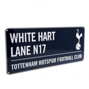 Image of Tottenham Hotspur FC Navy Street Sign