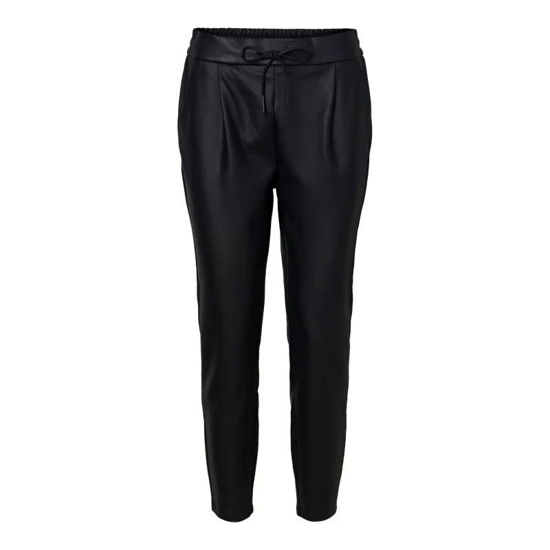 Image of Vero Moda Womens trousers Vero Moda vmeva coated Noir Female XSx34