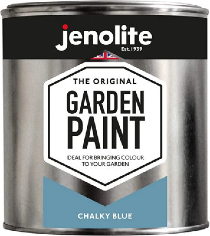 Image of Jenolite Multi Surface Garden Furniture Paint - Chalky Blue - 1L