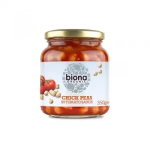 Image of Biona Chickpea in Tomato Sauce 350g