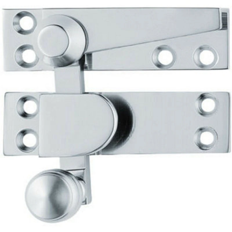 Image of Loops Quadrant Arm Sash Window Fastener 70 x 20mm 35mm Projection Satin Chrome Multi unisex