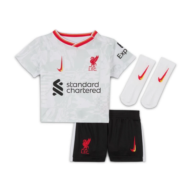 Image of Nike Liverpool Third Babykit 2024 2025 - White White 3 - 6 Months