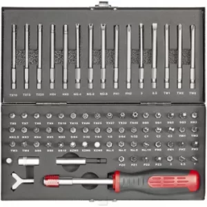 Image of Toolcraft 820952 Safety & Special Bit Set 75pc