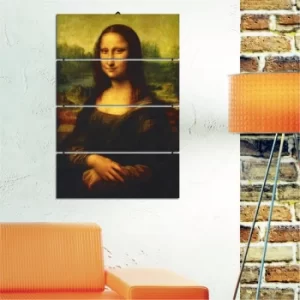 Image of PD58 Multicolor Decorative MDF Painting (4 Pieces)