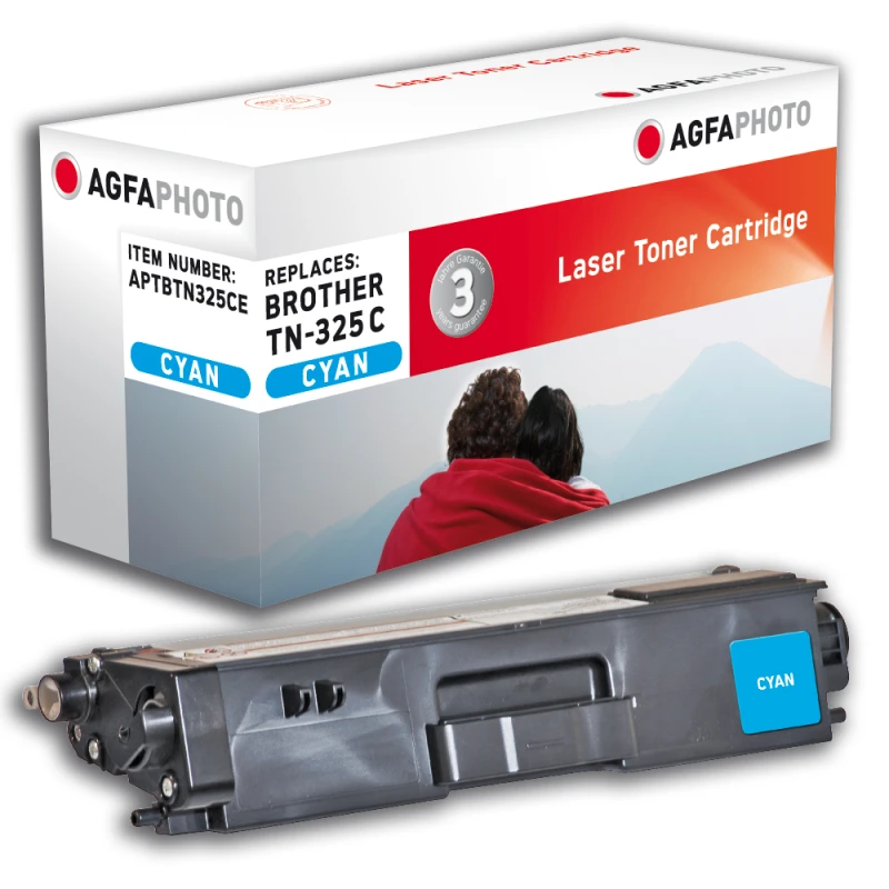 Image of AgfaPhoto APTBTN325CE toner cartridge Black