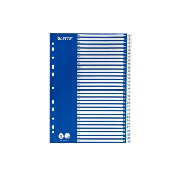 Image of Register Book 1 to 31, A4 - White/Blue - Outer Carton of 10