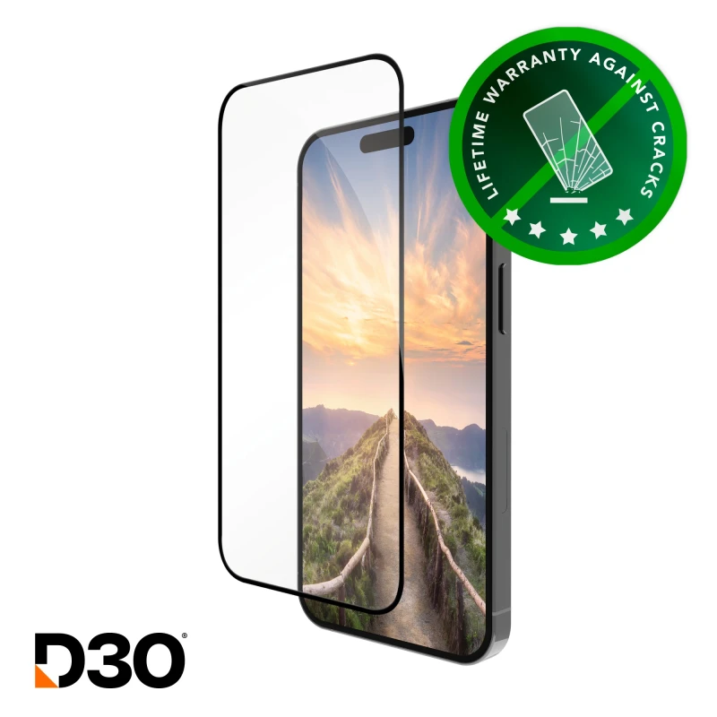 Image of dbramante1928 eco-shield D3O - iPhone 16 Plus/15 Plus - Black Edge