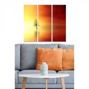 Image of MDF3156440 Multicolor Decorative MDF Painting (3 Pieces)