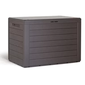 Image of Garden Storage Box Lille Brown 190L