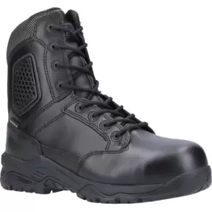Image of Magnum Strike Force 8.0 Mens Leather Uniform Safety Boots (6 UK) (Black) - Black