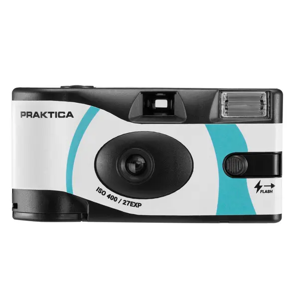 Image of Praktica PRAKTICA Luxmedia 35mm Disposable Film Camera with Flash & 27 Exposure ISO400 Film (Single) N21F