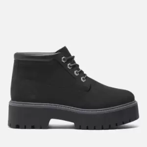 Image of Timberland Womens TBL Premium Elevated Nellie Boots - Black Nubuck - UK 4