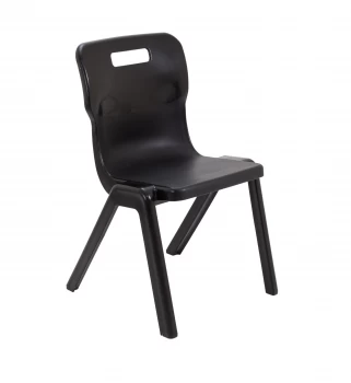 Image of Titan One Piece Chair Size 5 - 430mm Seat Height - Black
