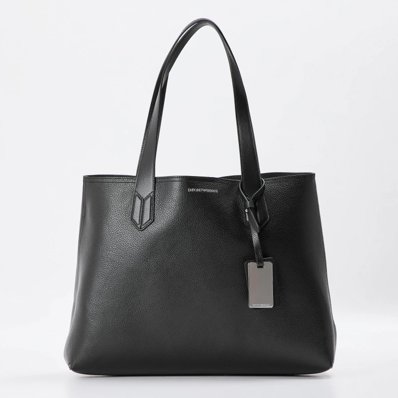Image of Emporio Armani Womens Tote Bag Nero/Nero female One Size