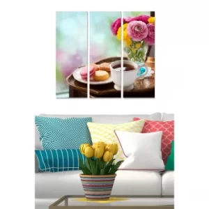 Image of MDF2713698 Multicolor Decorative MDF Painting (3 Pieces)