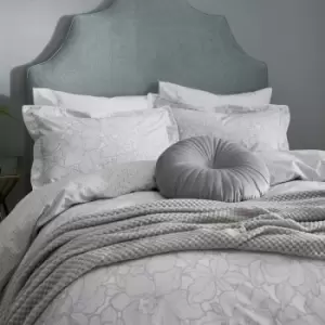 Image of Katie Piper Serenity Floral Single Duvet Cover Set, Neutrals