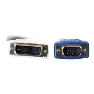 Image of C2G 3m DVI-A Male to HD15 VGA Male Analogue Video Cable