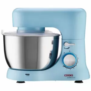 Image of Cooks Professional G3138 Blue 1000W Stand Mixer