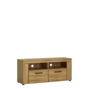 Image of Cortina 2 Drawer TV Cabinet In Grandson Oak Effect