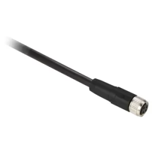 Image of Telemecanique XZCP0941L10 Straight Female M8 10M Cable Pre-Wired C...