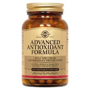 Image of Solgar Advanced Antioxidant Formula Vegetable Capsules 30 Vegicaps