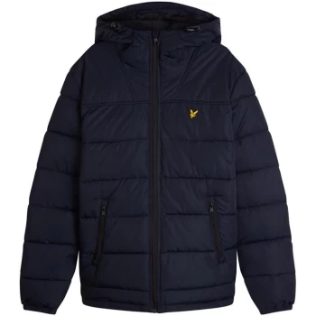 Image of Lyle and Scott Wadded Jacket - Blue
