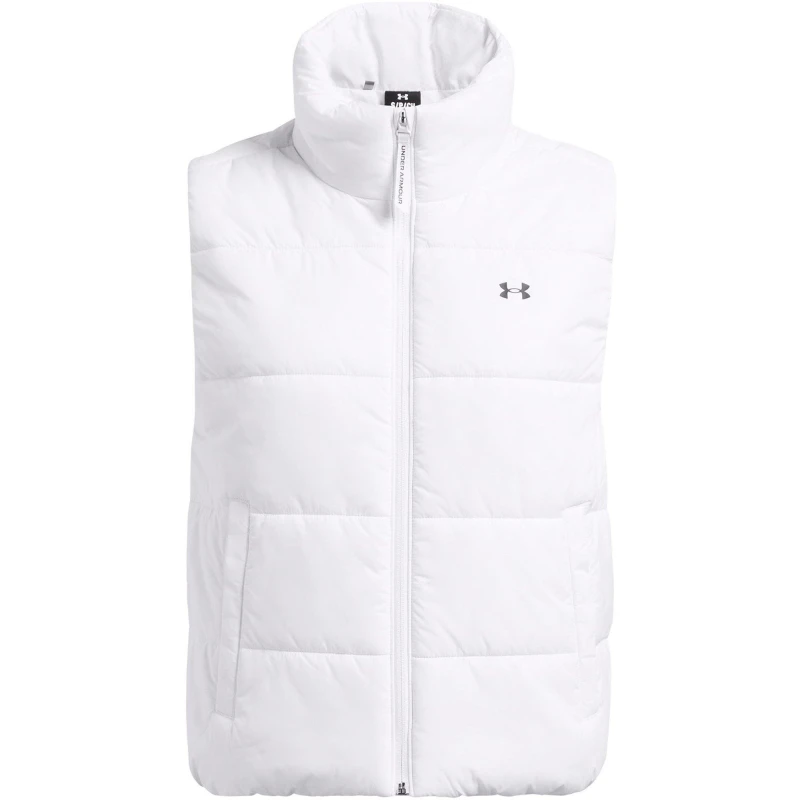 Image of Under Armour Womens Lightweight Insulated Gilet White female 10 (S)